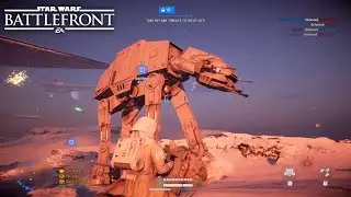 Star Wars Battlefront 2: Galactic Assault Gameplay | Hoth