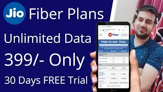 Jio Fiber Plans & Pricing 2020 - 30 Days FREE Trial, Unlimited Net, Jio fiber Plans in Hindi