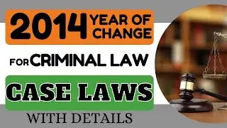 Criminal Procedure Code | CRPC Important Case Laws / Guidelines
