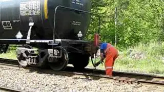 Installing  FRED CPR Freight Train