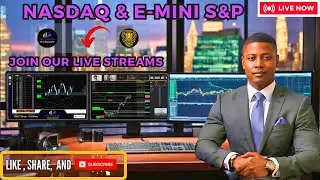 Trading Silver & Nasdaq Live l Keep Jabbing 🥊