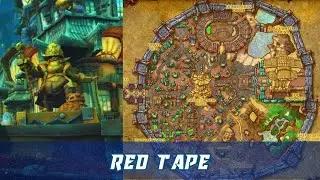 Red Tape Wow Quest | Find Alleria at Slam Central Station.