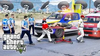 Jasamarga Evakuasi Korban Kecelakaan di Jalan Tol!! GTA 5 Mod Polisi Indonesia