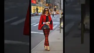 elegant and comfortable outfits for older women for Christmas pt2