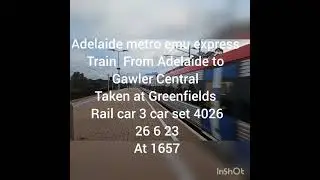Adelaide metro express Train