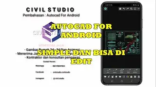 Autocad for android (Bisa di edit)