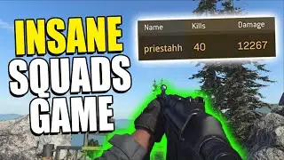 I DROPPED 40 KILLS IN A COD WARZONE SQUAD GAME! - (Modern Warfare)