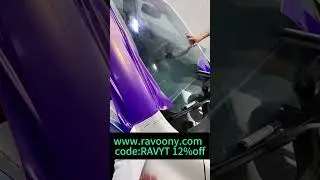 Ravoony Purple Car Wrap  🔗Ravoony.com👉12% off,use code：RAVYT👈