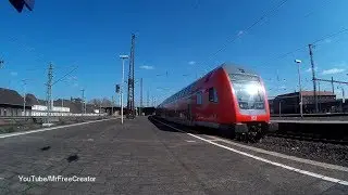 Grüne S-Bahn S2, RB 46 und Regionalexpress 2 Münster-Düsseldorf mit BR 146 und Dosto-Wagen