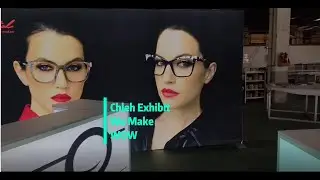 SEG Fabric Lightbox| Easy to Take Away Your Show Booth |2022 SILMO Expo Backlit Trade Show Booth