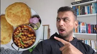 How to make chola bhatura being international student in france