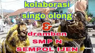 Kolaborasi singo Ijen dan dramben SMP N Sempol ijen