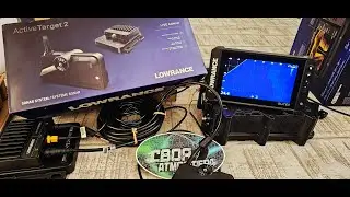 Lowrance Active Target2. Первый запуск. Базовые настройки.