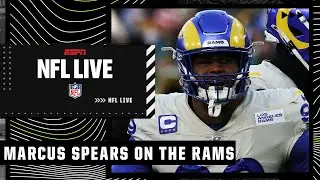 'Everybody should benefit from playing with Aaron Donald' - Marcus Spears | NFL Live