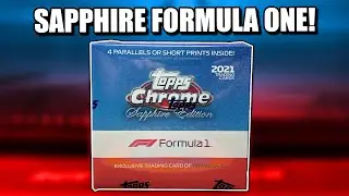 🏁 HIGH RISK OCTANE 🏁 2021 Topps Chrome Sapphire Formula 1 Box