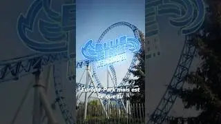 Blue Fire &agrave; Europa-Park et ses clones 🎢 #attraction #europapark #rollercoaster