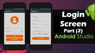 Android Login Screen | Login Android Studio | Android Studio Part 2