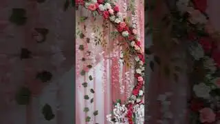 Simple Wedding Stage Setup Under 2K #kdsyourhappiness #shortvideo #WeddingStage