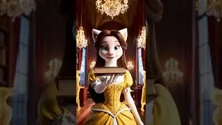 🌹👑 Beauty & the Beast |A Timeless Tale of Love Beyond Appearances| 美女と野獣 | 美女與野獸 #cat #animation p15