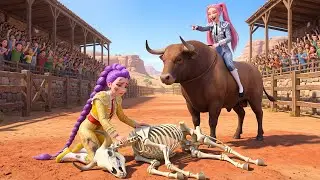 🔥 RUMI Gets the Magic BULL Racing Championship! | KPOP Demon Hunters