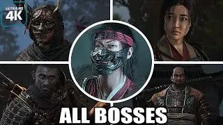 AC Shadows: Claws of Awaji - All Bosses + True Ending (With Cutscenes) 4K 60FPS UHD PC