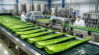 Inside the Factory: Complete Aloe Vera Juice Making Process
