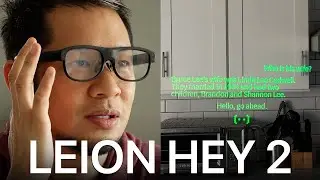 Leion Hey2 Real-Time Translation Glasses - They Actually Work!