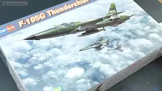 Следующая сборка &mdash; Экскурсия по литникам &mdash; 1/48 F-105G Thunderchief &mdash; Hobby Boss