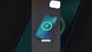 Wireless Charging Desk Mat for Clean & Premium Workspaces (India) #desksetup #shorts #worksmart