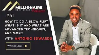 How to do a slow flip, What are advanced techniques, and more - with Antonio Edwards | MRE Podcast
