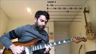 Lil Baby - Emotionally Scarred (Guitar Loop with Tab)