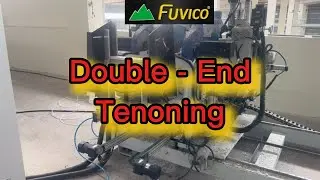 Epic !! Cross Cut Saw with Tenoning and Double-End Drilling Machine Model: WM-D220CTD