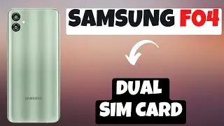 Samsung Galaxy F04  Dual Sim Settings || Dual Sim Card