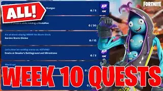 *ALL* Fortnite Week 10 Challenges (Full Guide)