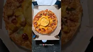 Volcano Pizza 🍕  #shorts #streetfood #volcanopizza