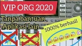 Cara mengetahui kode vip aplikasi ORG