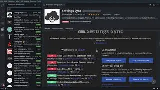 VSCode Sync Settings  (Mac/Windows/Linux)