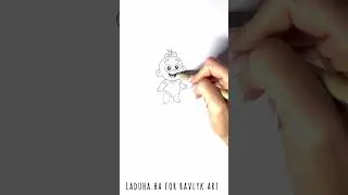 👶 Очаровательный детский рисунок за считанные минуты ✏️💖 Милое искусство для всех 🎨 #шорты #рисун...