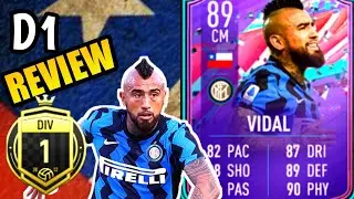 FIFA 21 FUT BIRTHDAY VIDAL PLAYER REVIEW TESTED IN DIVISION 1