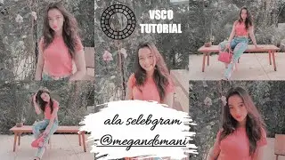 Vsco Tutorial// Rahasia edit foto ala selebgram @megandomani