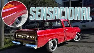 Demorou 5 ANOS para fazer PINTURA nessa CAMIONETE