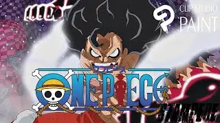 Como dibujar a Luffy de ONE PIECE STAMPEDE ☠️ LUFFY D. MONKEY ☠️   - Paso a Paso