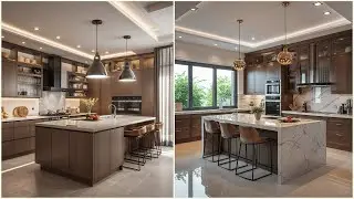 Stylish Island Modular Kitchen Design Ideas | Modern Kitchen Interior Design Ideas Inspiration 2025
