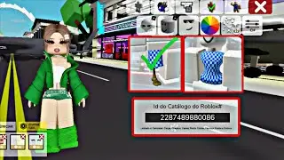 🍀 CÓDIGOS DE PERNA ZUMBI E CINTURA GRÁTIS COM ITENS 3D E SKIN PATY NO BROOKHAVEN! 