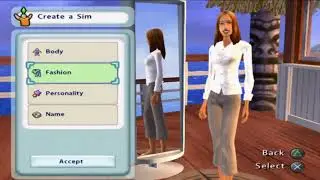 The Sims 2: Castaway - PS2 playthrough - Part 1 (no commentary)