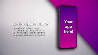 Seamless App Promo Video | Free Adobe After Effects CC 2017+ Template!