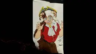 Captain Puffy (Queen) drawing #dsmpfanart #dsmp #captainpuffy