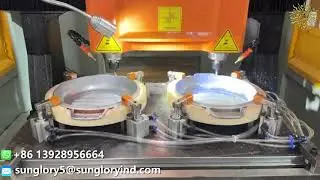 CNC Edge milling machine #machine #cookware #sunglory