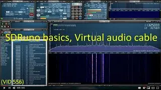 SDRuno basics, virtual audio cable