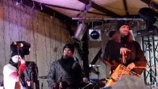 Saltatio Mortis beim LWM Telgte 07.12.2013 Ansage Heptessenz und Aleas Schalmeienproblem